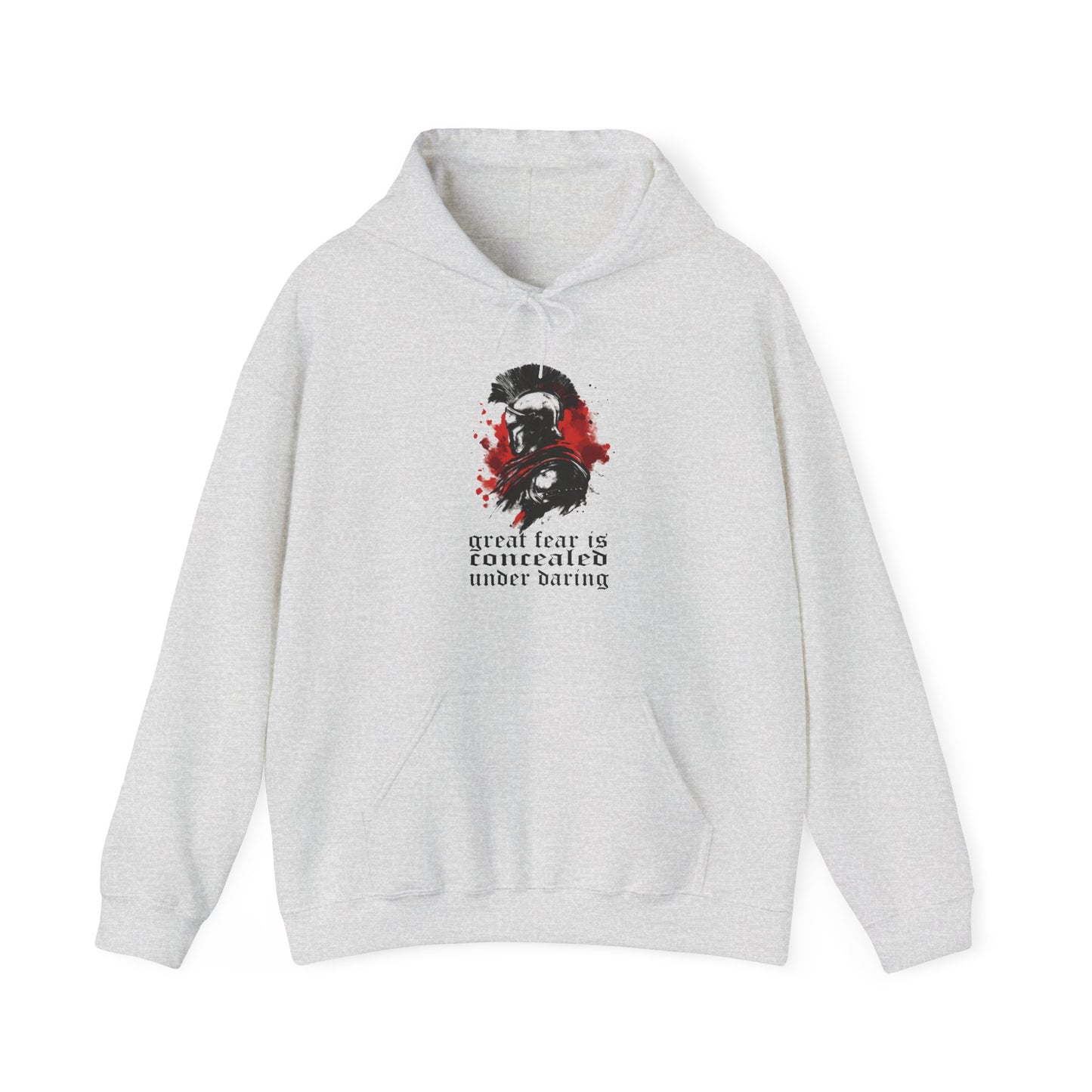 Sparta "Great Fear Is Concealed Under Daring" Hoodie