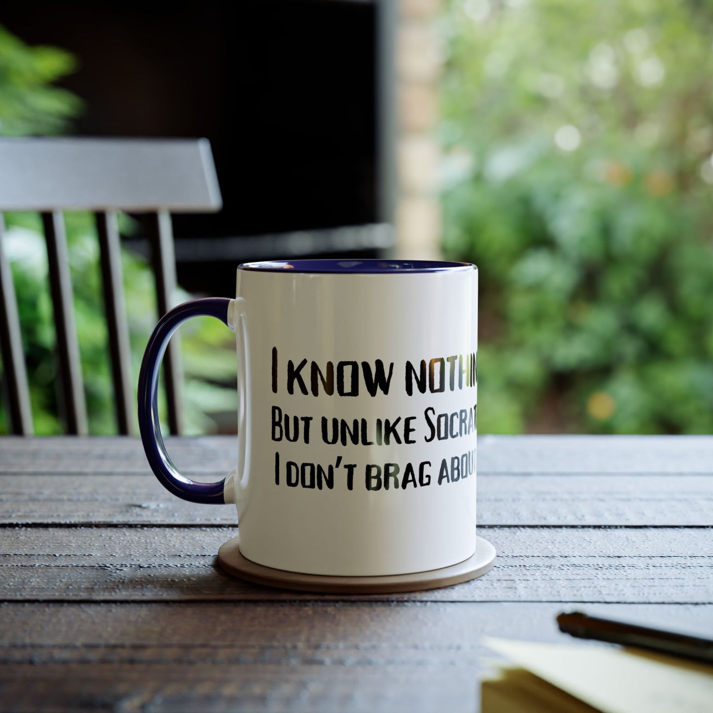 I Know Nothing Coffee/Tea Mug