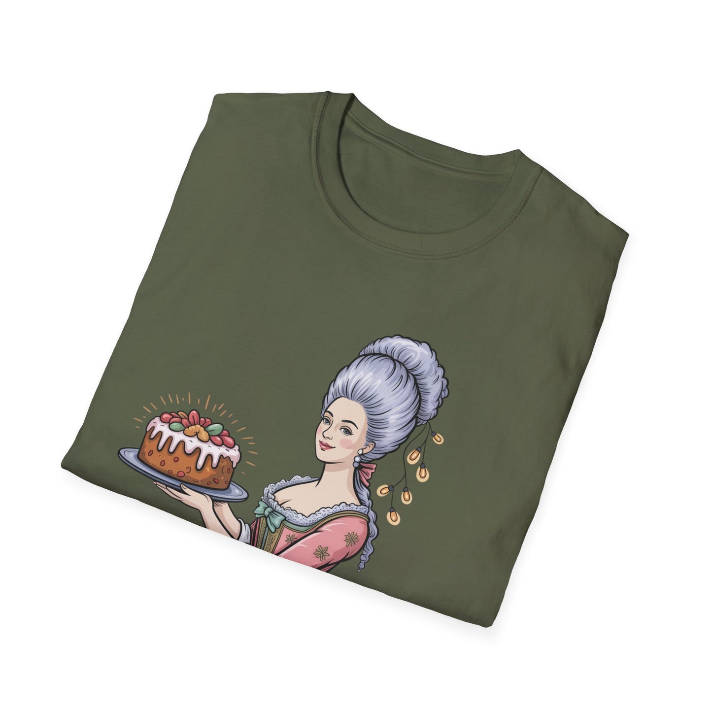 Marie Antoinette – “Let Them Eat Fruitcake” T-Shirt