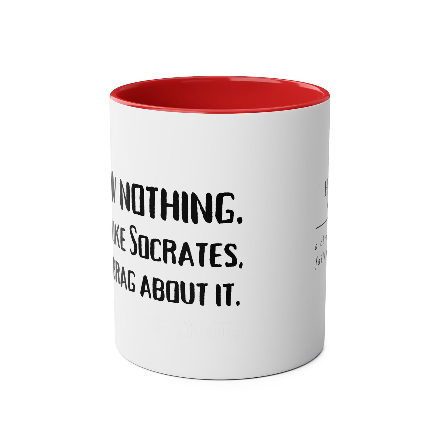I Know Nothing Coffee/Tea Mug