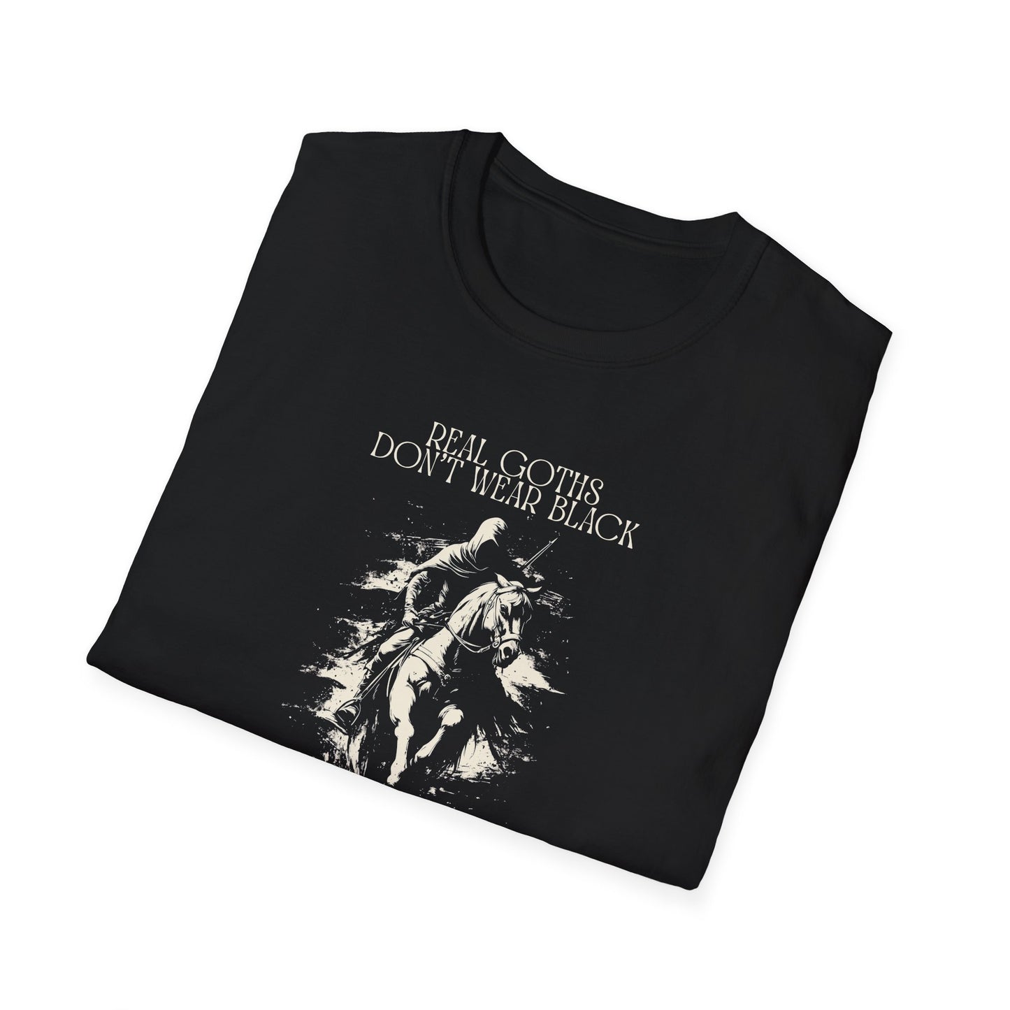 Real Goths Don't Wear Black T-Shirt