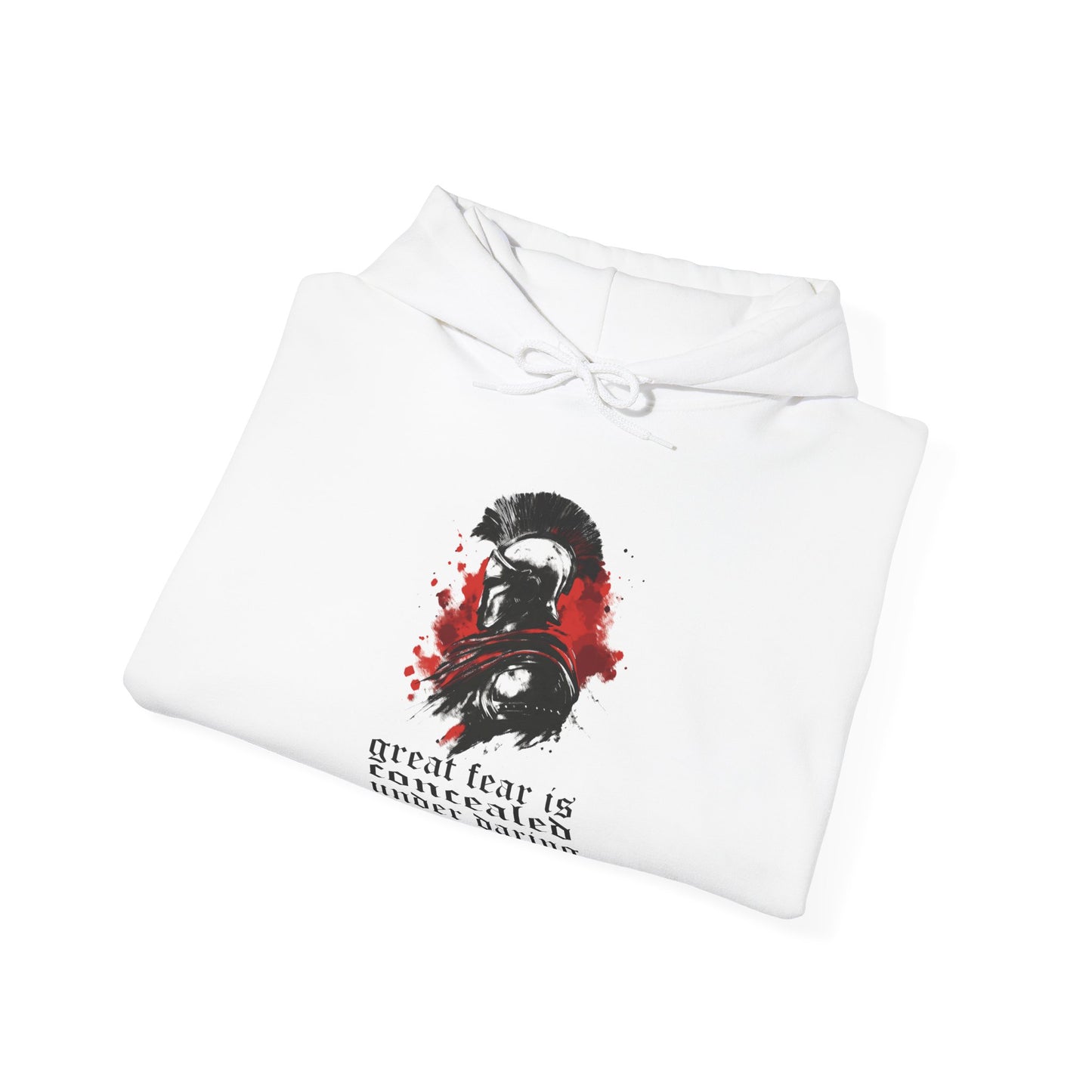 Sparta "Great Fear Is Concealed Under Daring" Hoodie