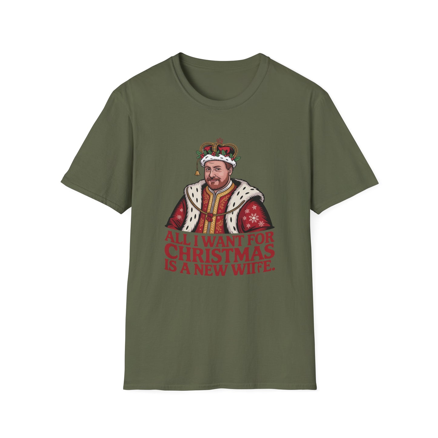 Henry VIII – “All I Want for Christmas is a New Wife” T-Shirt