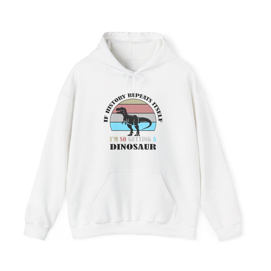 History Dinosaur Hoodie