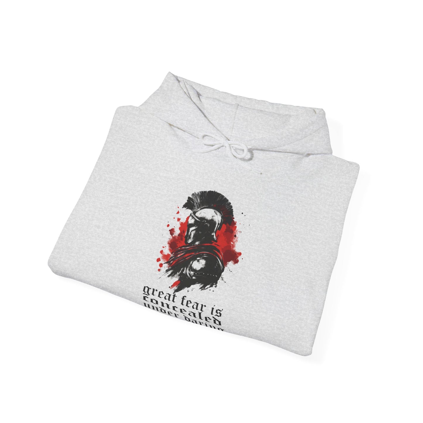 Sparta "Great Fear Is Concealed Under Daring" Hoodie