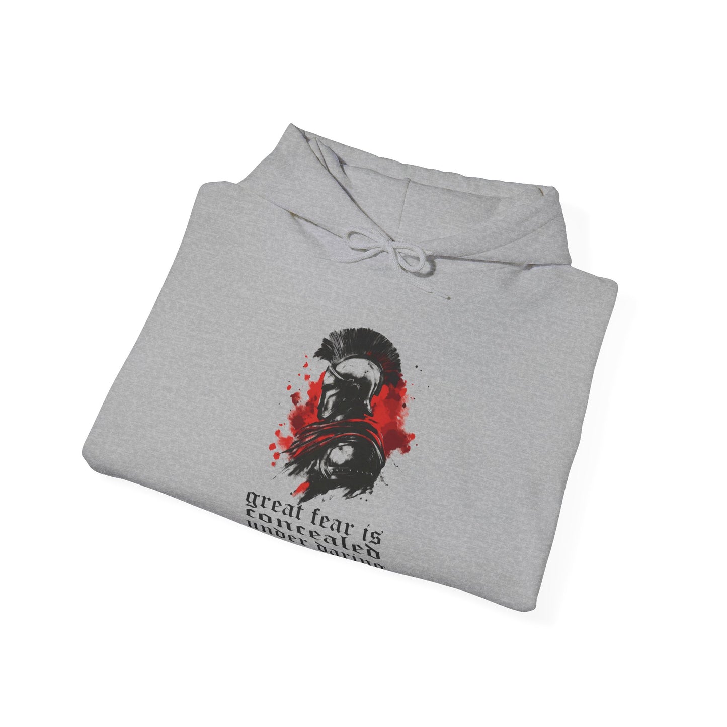 Sparta "Great Fear Is Concealed Under Daring" Hoodie