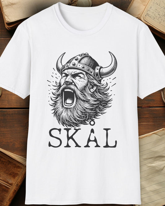 Viking with the text cheers