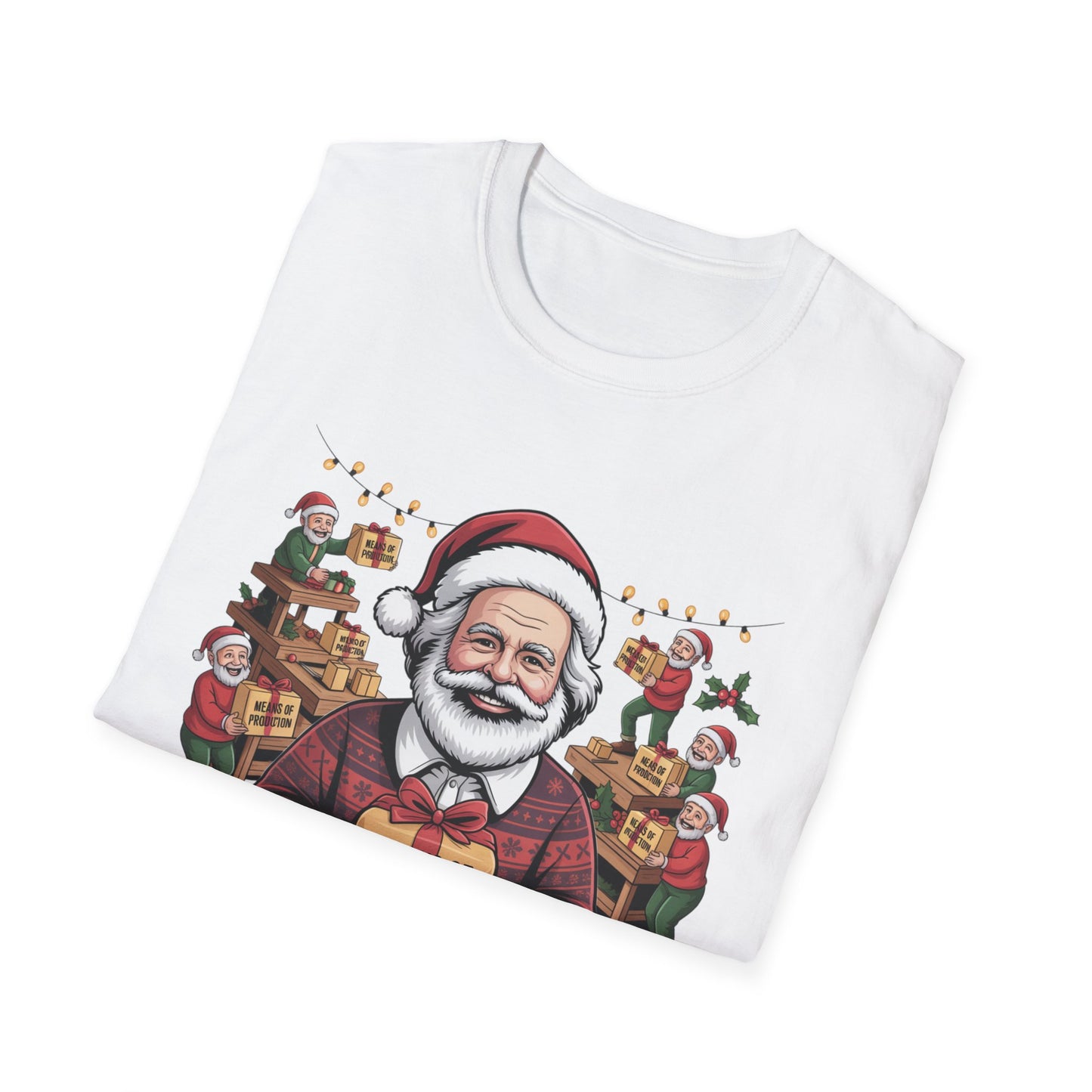 Karl Marx – “All I Want for Christmas is the Means of Production” T-Shirt