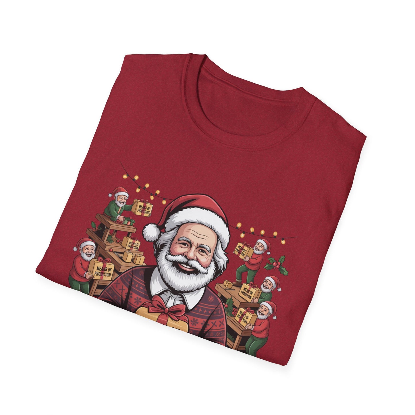 Karl Marx – “All I Want for Christmas is the Means of Production” T-Shirt