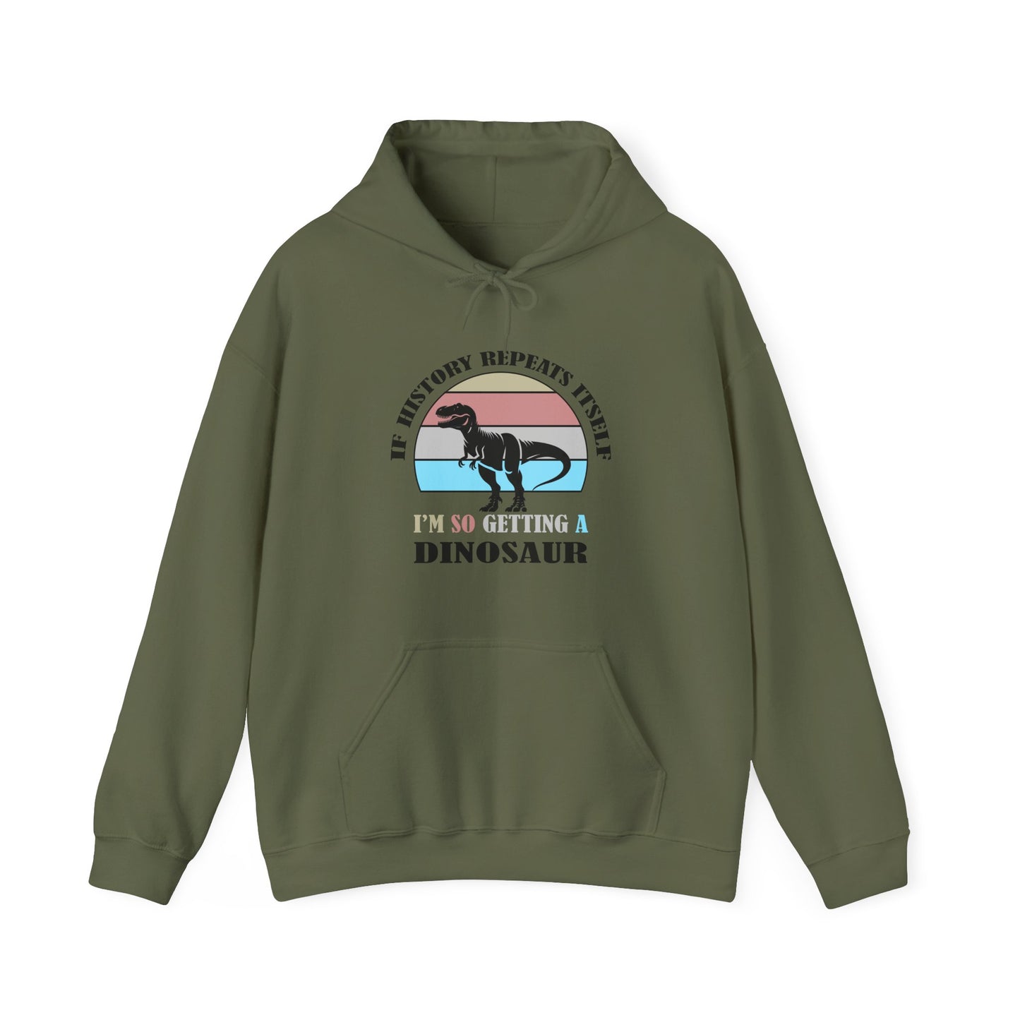 History Dinosaur Hoodie