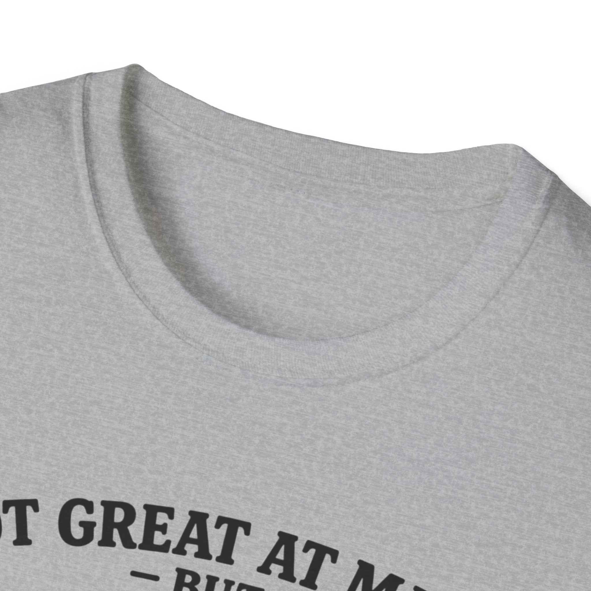 History Lover T‑Shirt — "Not Great at Math But I Was Great at History" Abe Lincoln Graphic