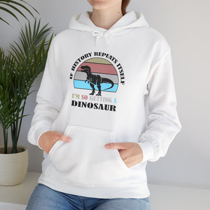 History Dinosaur Hoodie