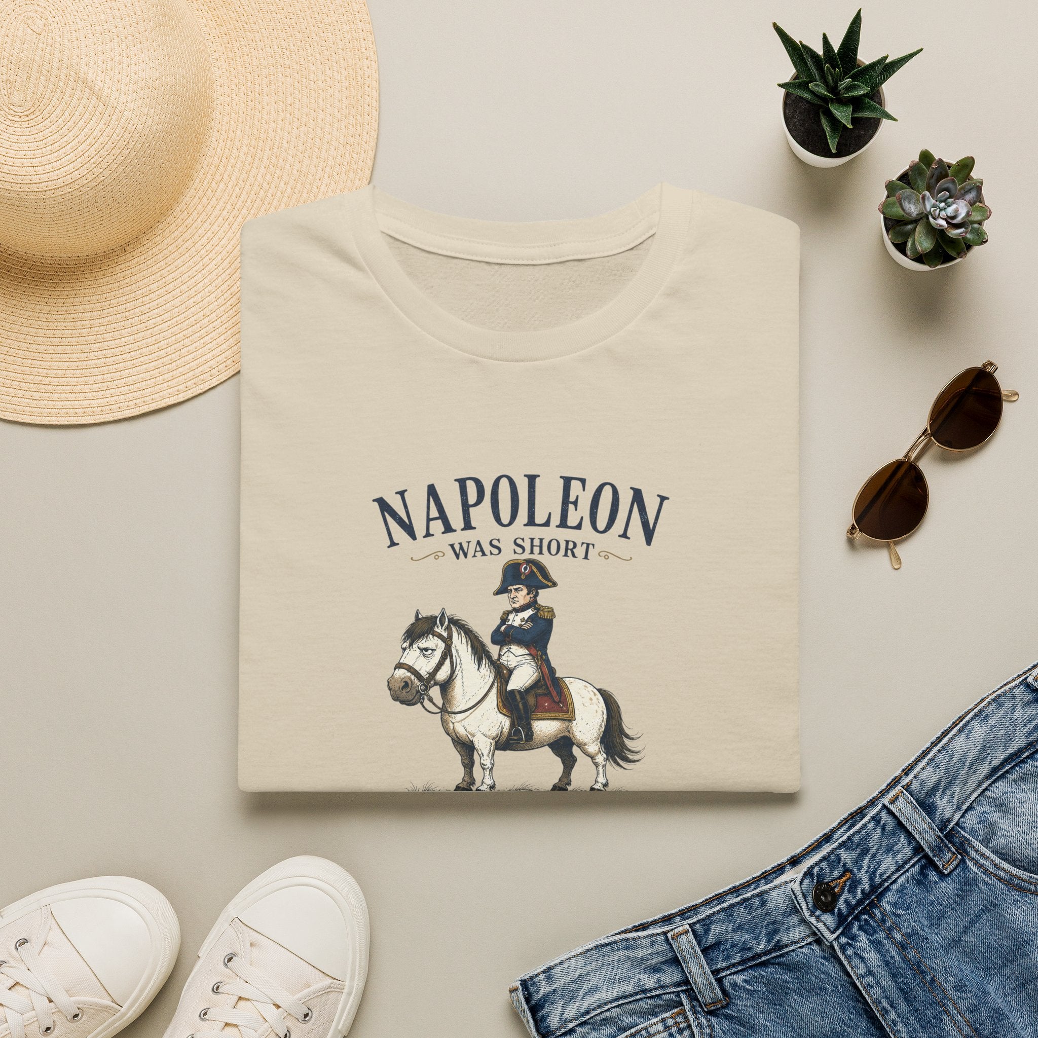 Napoleon Was Short T-Shirt — Funny Historical Graphic Tee