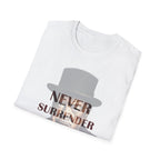 Never Surrender Churchill T-Shirt