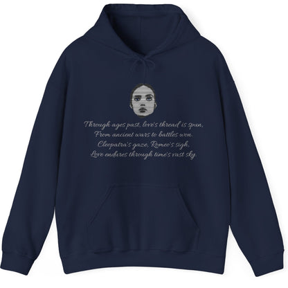 The Girl And Poem Hoodie