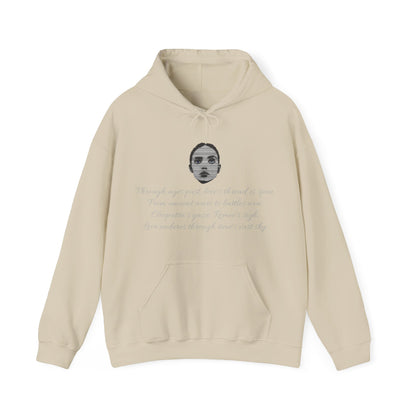 The Girl And Poem Hoodie