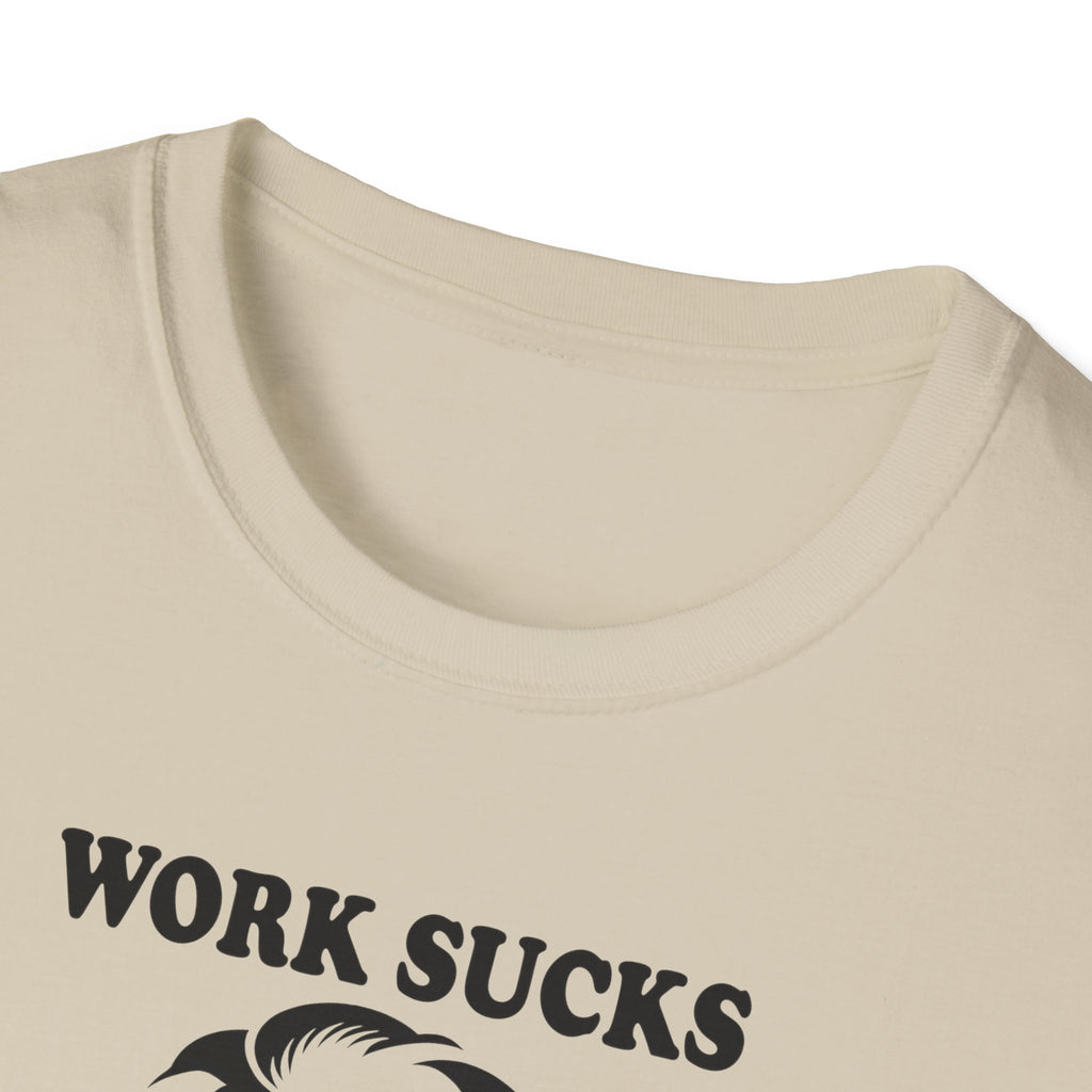 Karl Marx "Work Sucks, I Know" T-Shirt