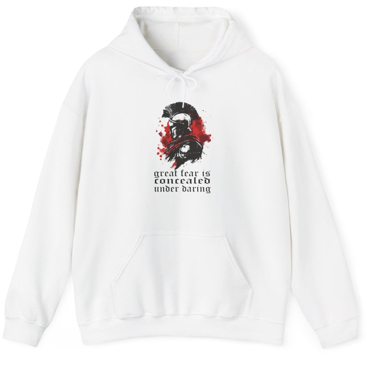 Sparta Great Fear Is Concealed Under Daring Hoodie