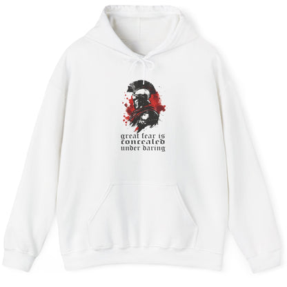 Sparta Great Fear Is Concealed Under Daring Hoodie