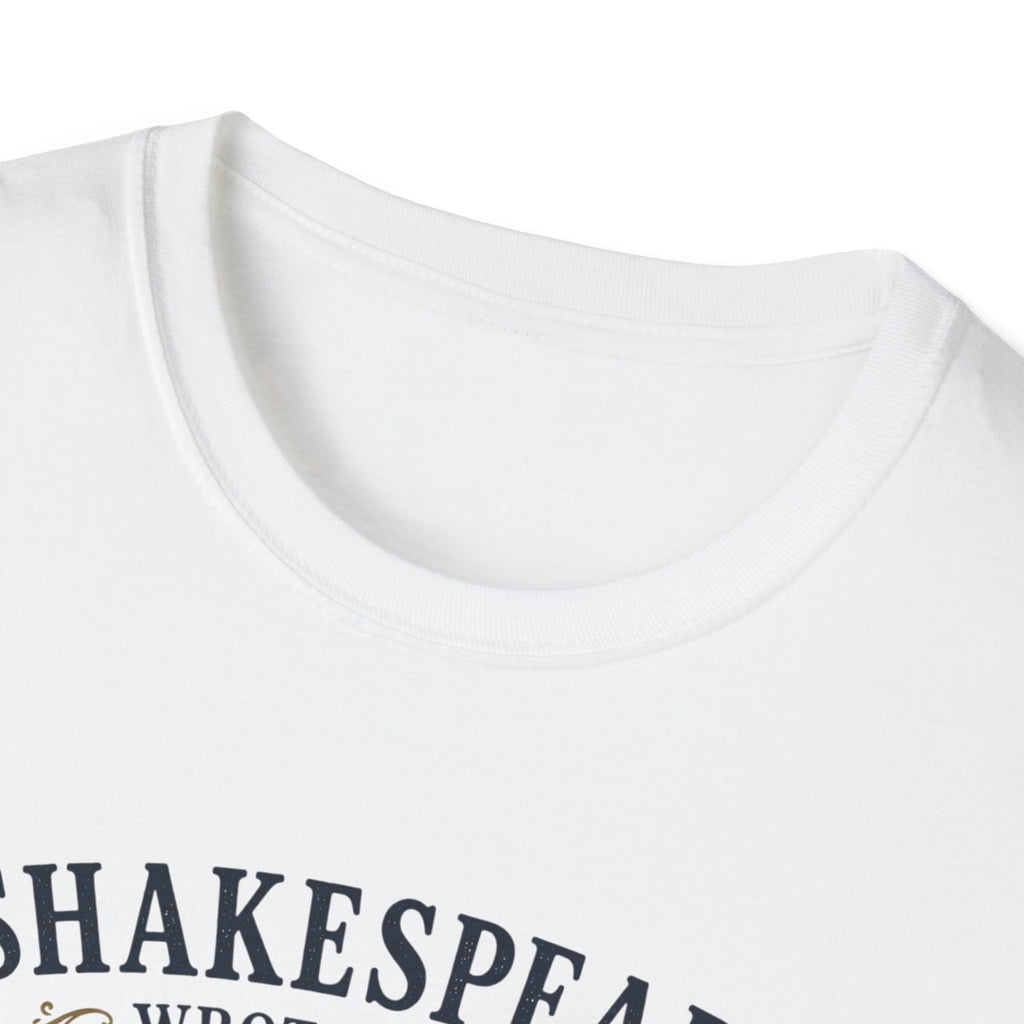 Shakespeare 'Wrote Drama, Not His Bank Account' Graphic T-Shirt