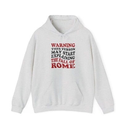 The Fall Of Rome Hoodie