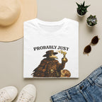 Probably Just Allergies T-Shirt - Plague Doctor Humorous Graphic Tee
