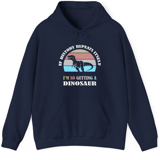 History Dinosaur Hoodie