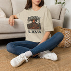 Pompeii Volcano Tee — "Pompeii: The Floor Is Lava" Graphic T-Shirt