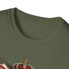 Keep Calm and Carry a Longbow T-Shirt — Vintage British Archer Graphic Tee