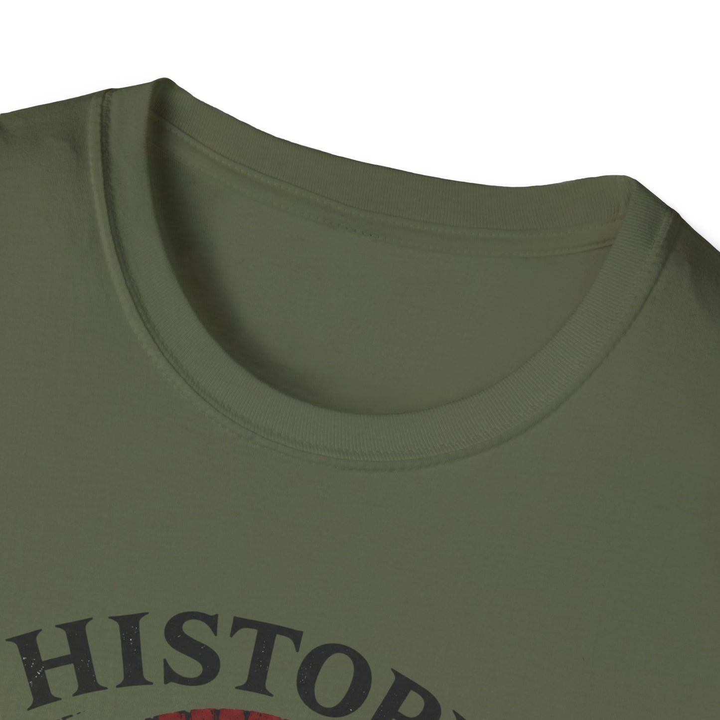 History Is Written By Warriors T-Shirt — Spartan Helmet Graphic Tee