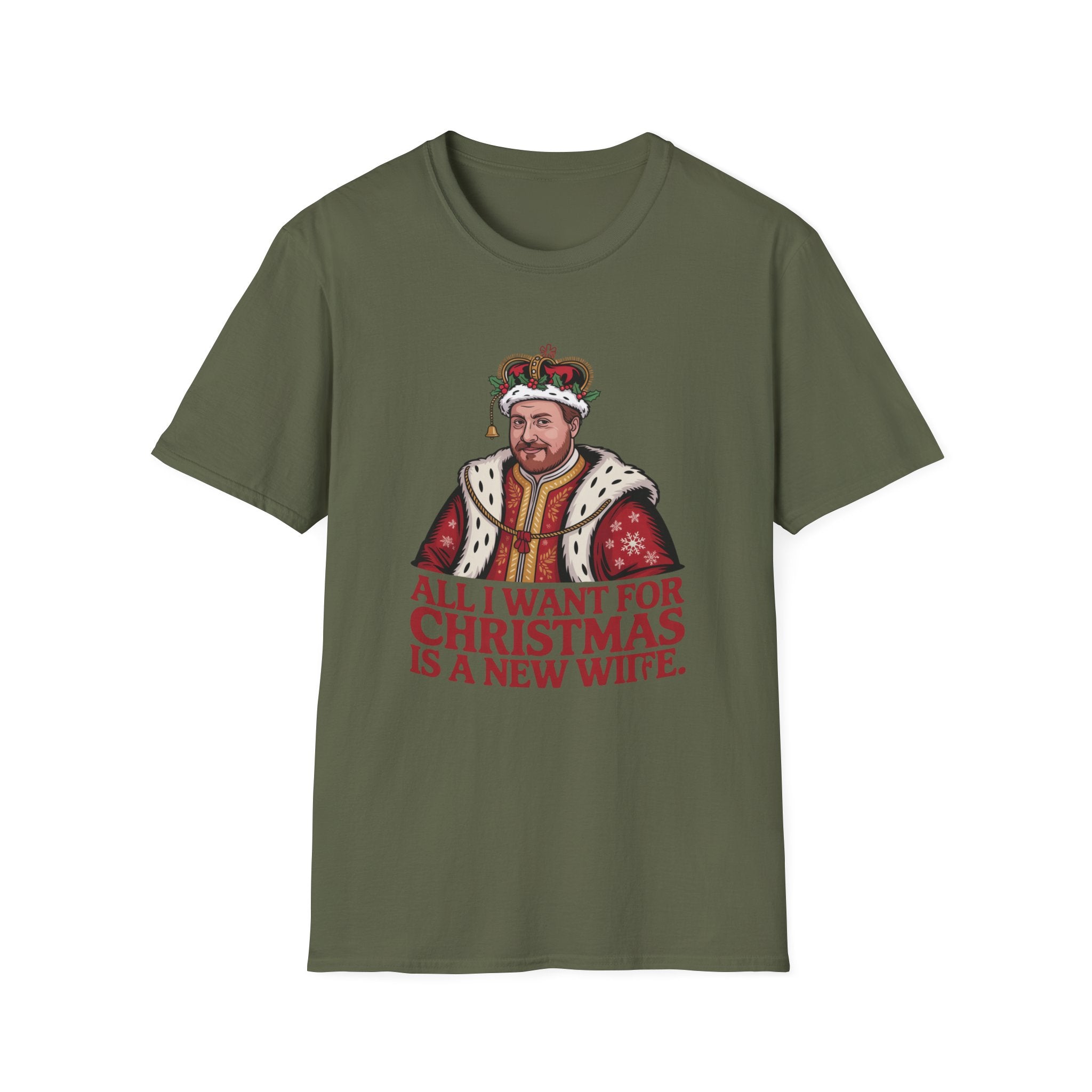 Henry VIII – “All I Want for Christmas is a New Wife” T-Shirt