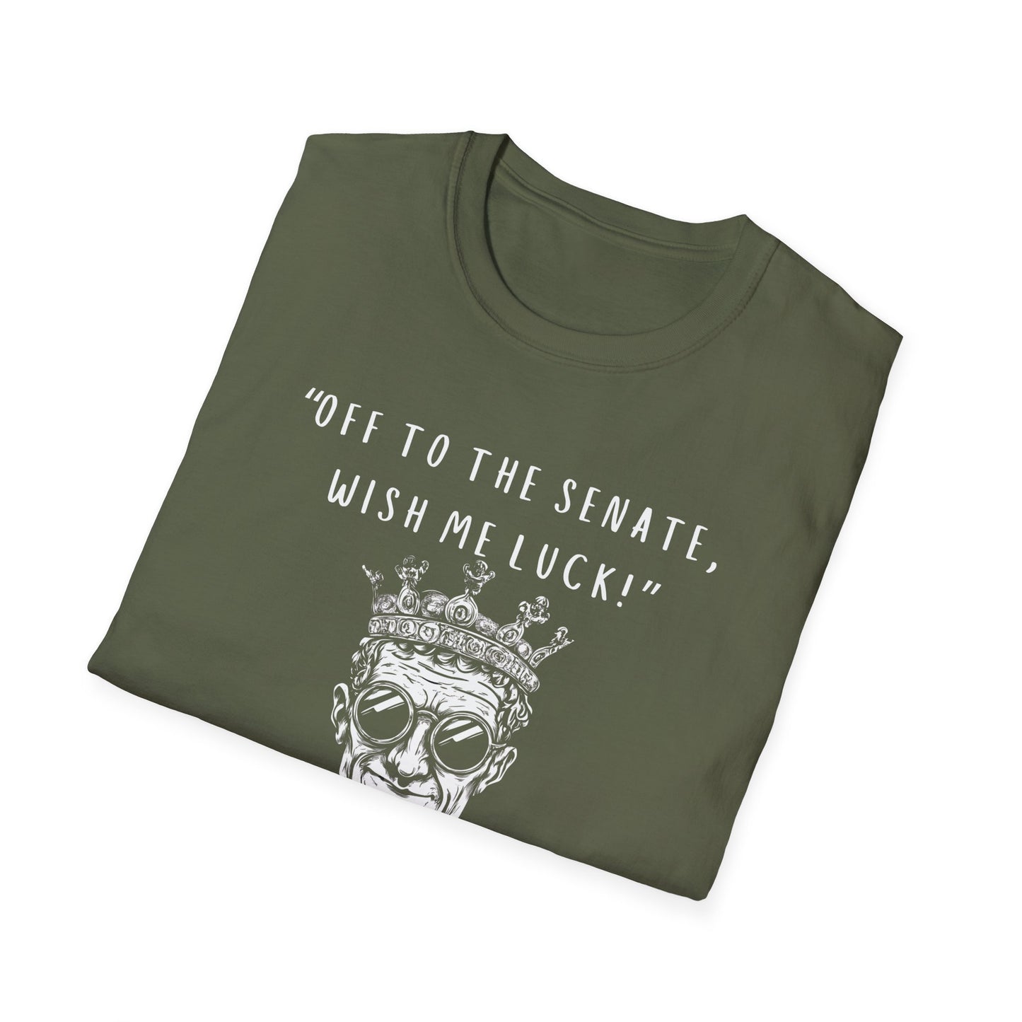 Off To The Senate Caesar T-Shirt