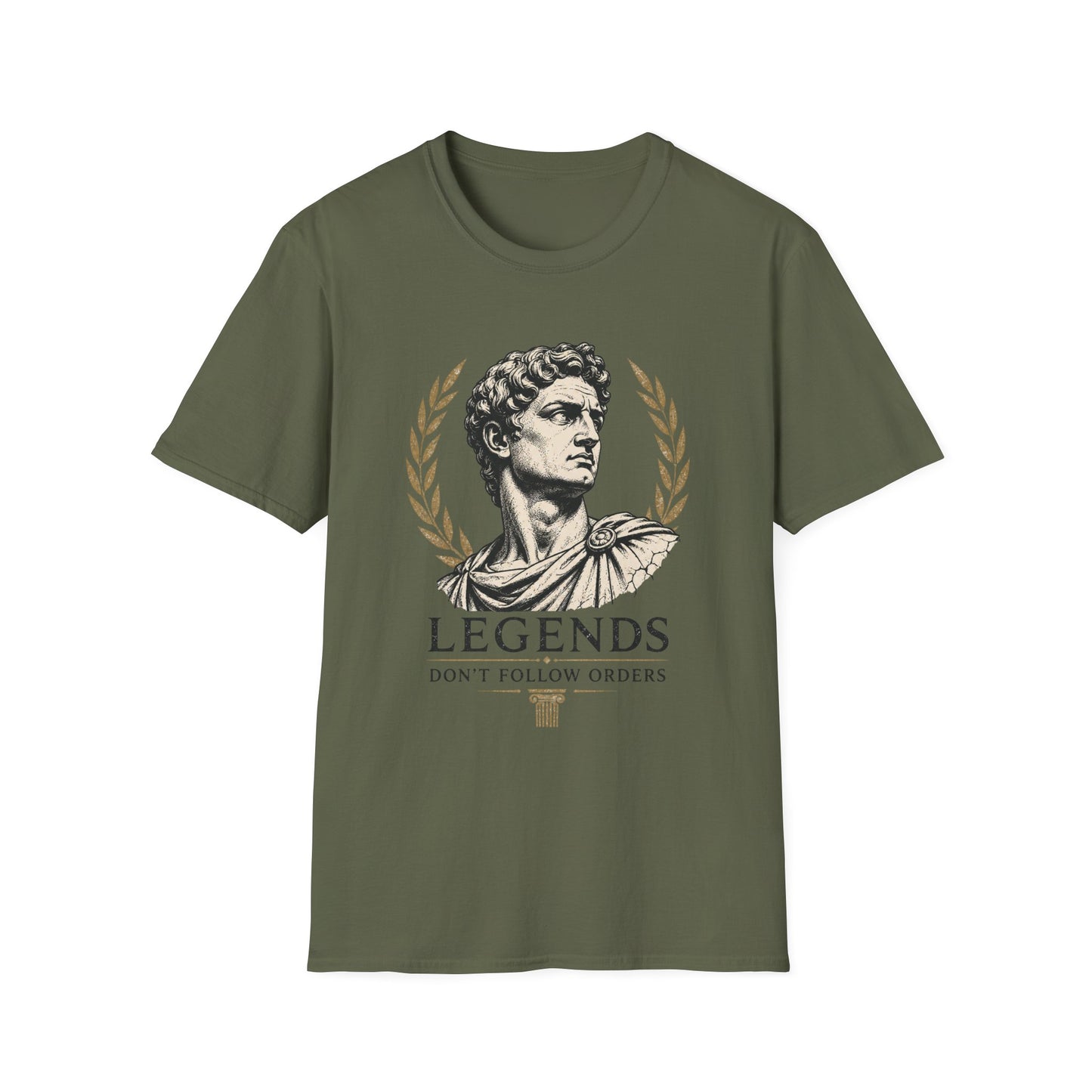 Statue of David 'Legends Don’t Follow Orders' T-Shirt