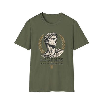Statue of David 'Legends Don’t Follow Orders' T-Shirt