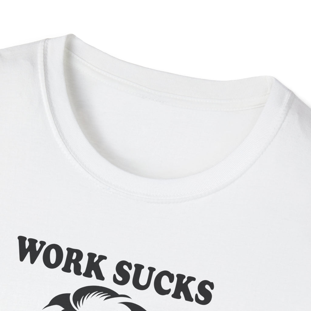 Karl Marx "Work Sucks, I Know" T-Shirt