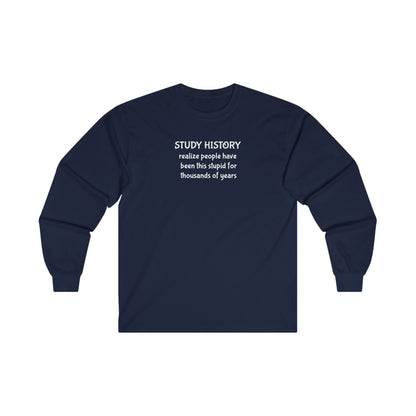 Study History Long Sleeve