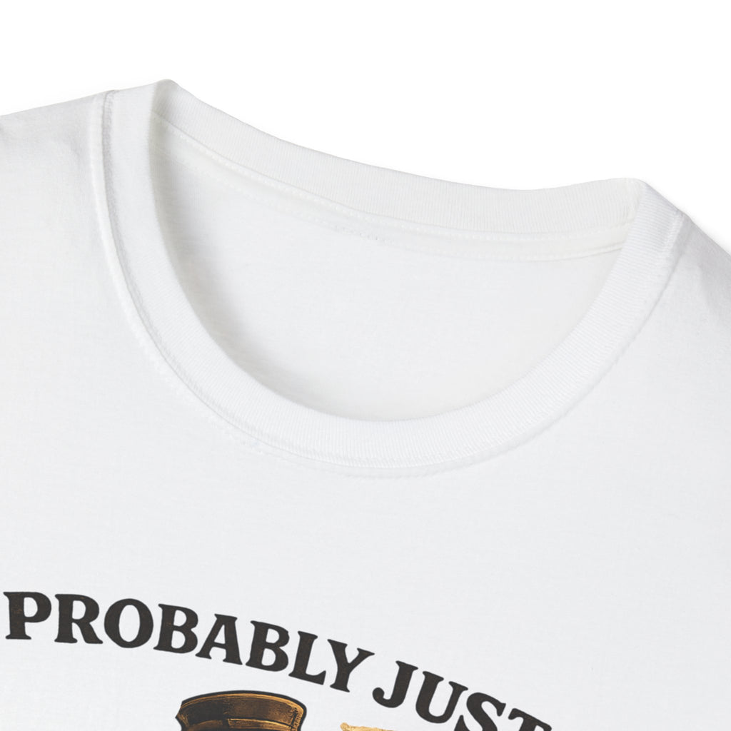 Probably Just Allergies T-Shirt - Plague Doctor Humorous Graphic Tee