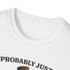 Probably Just Allergies T-Shirt - Plague Doctor Humorous Graphic Tee