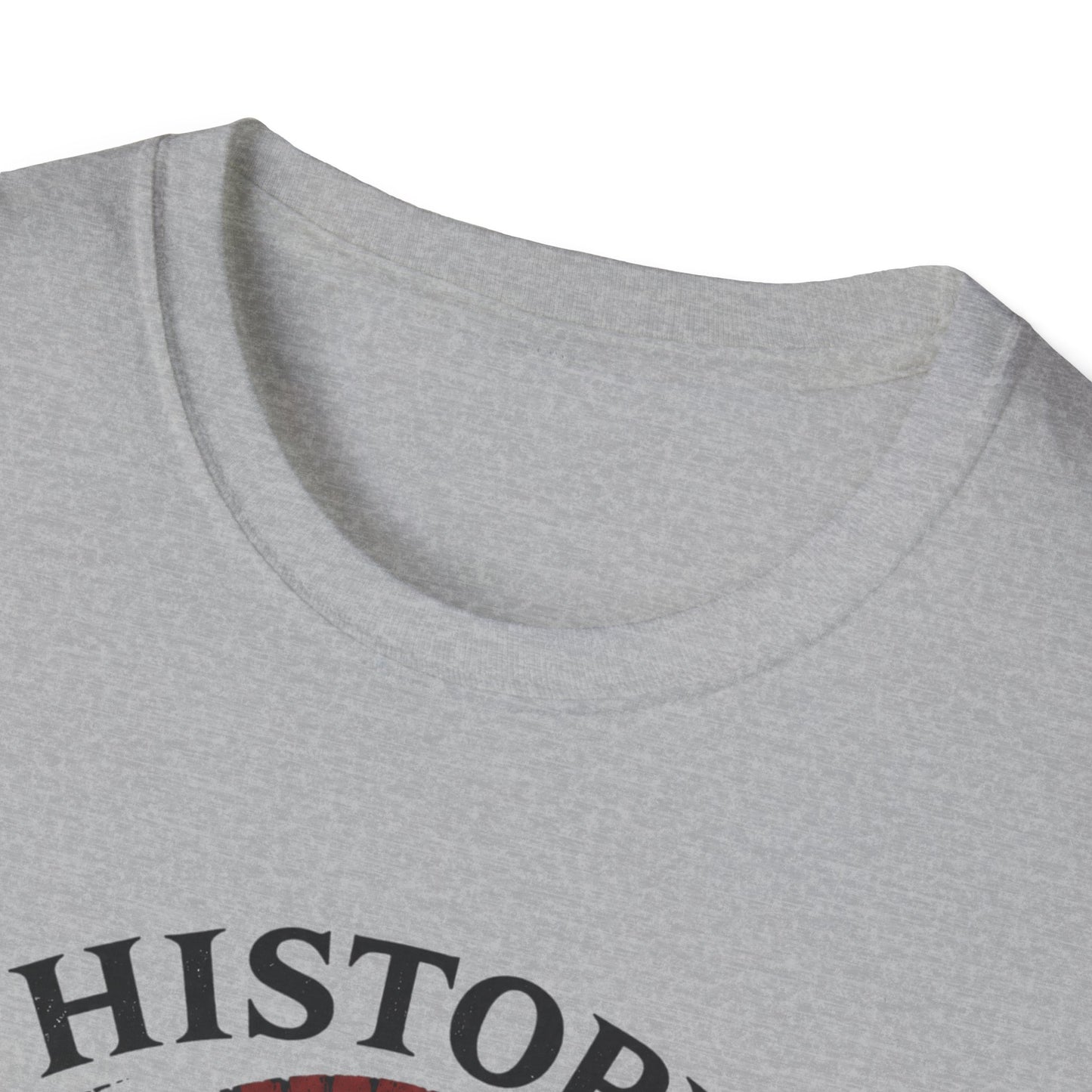 History Is Written By Warriors T-Shirt — Spartan Helmet Graphic Tee