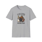 Viking T‑Shirt — "Pillage, Plunder & Bad Decisions" Graphic Tee