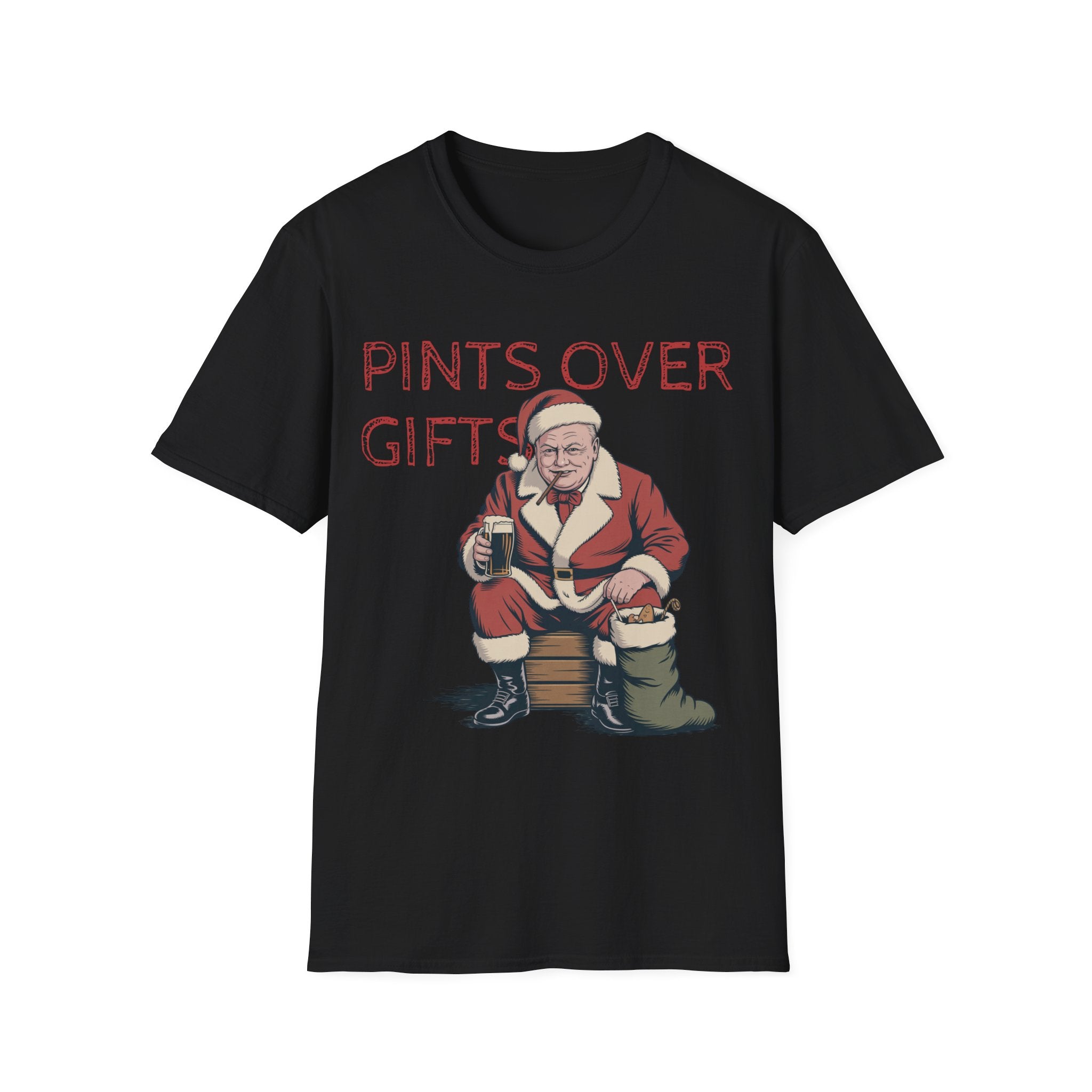 Winston Churchill “Pints Over Gifts” T-Shirt