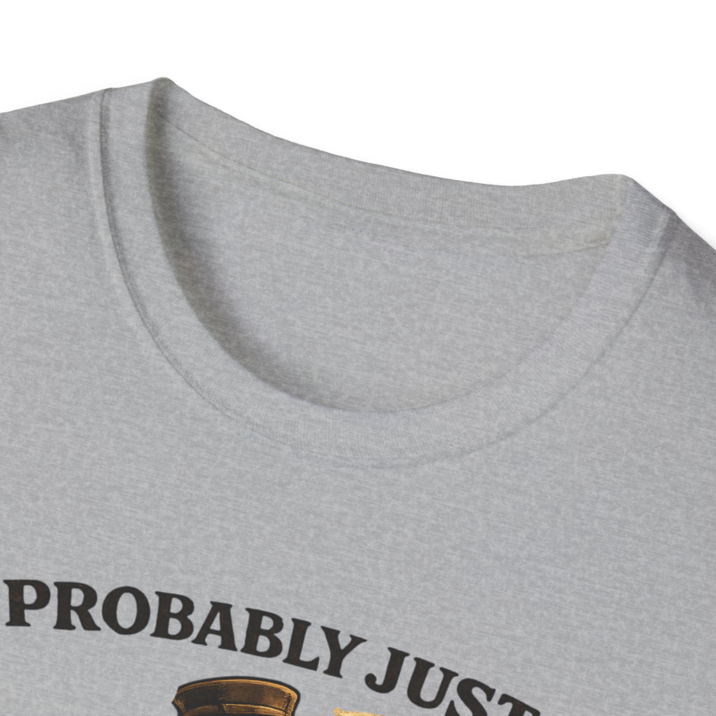 Probably Just Allergies T-Shirt - Plague Doctor Humorous Graphic Tee