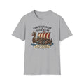 Viking Ship Tee — "Low Standards & High Seas" Graphic T-Shirt