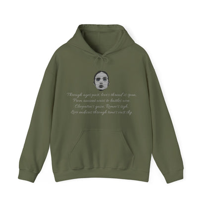 The Girl And Poem Hoodie