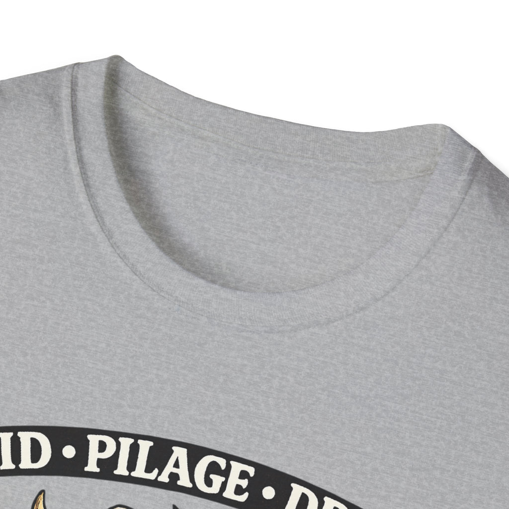 Viking "Raid • Pillage • Drink" T‑Shirt