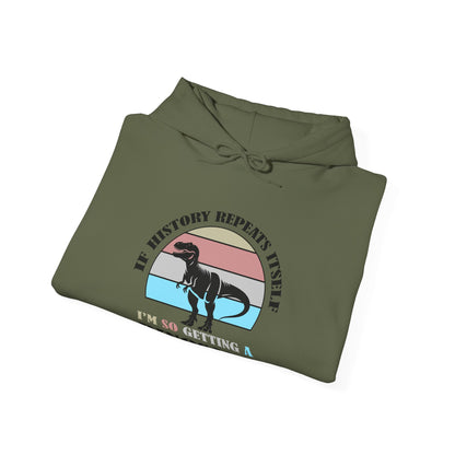 History Dinosaur Hoodie
