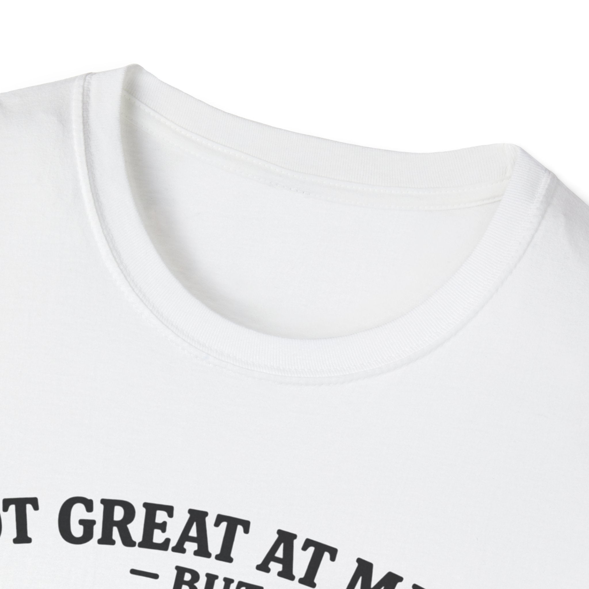 History Lover T‑Shirt — "Not Great at Math But I Was Great at History" Abe Lincoln Graphic