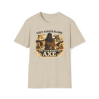 They Always Blame The Guy With The Axe T-Shirt — Viking/Medieval Axe Warrior Tee