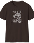 My Favourite Tank Top t-shirt. Brown. 