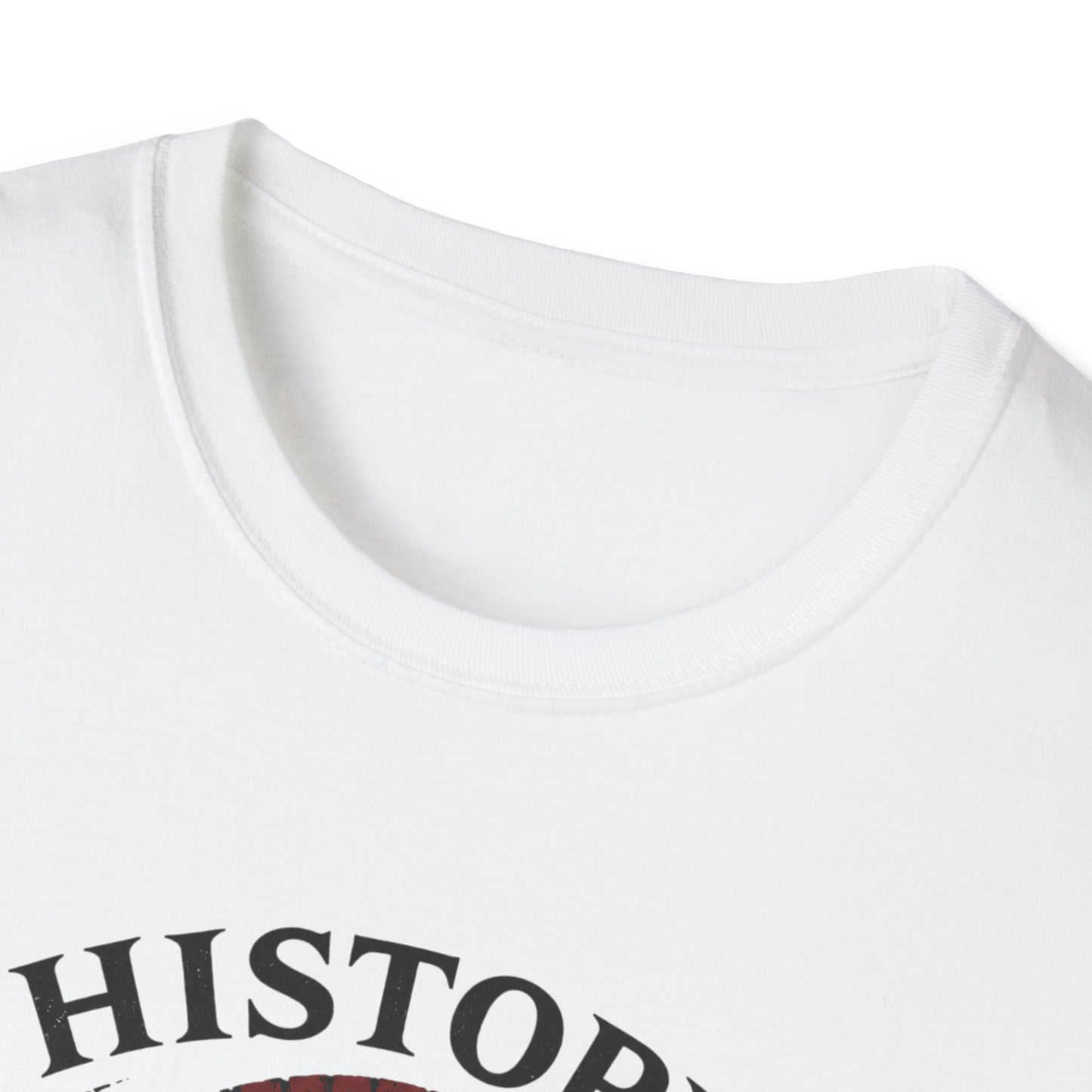 History Is Written By Warriors T-Shirt — Spartan Helmet Graphic Tee